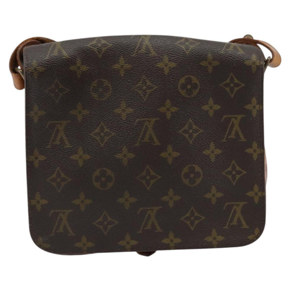 LOUIS VUITTON Monogram Cartouchiere MM Shoulder Bag M51253 LV Auth 158644