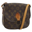 LOUIS VUITTON Monogram Saint Cloud MM Shoulder Bag M51243 LV Auth 158645-1