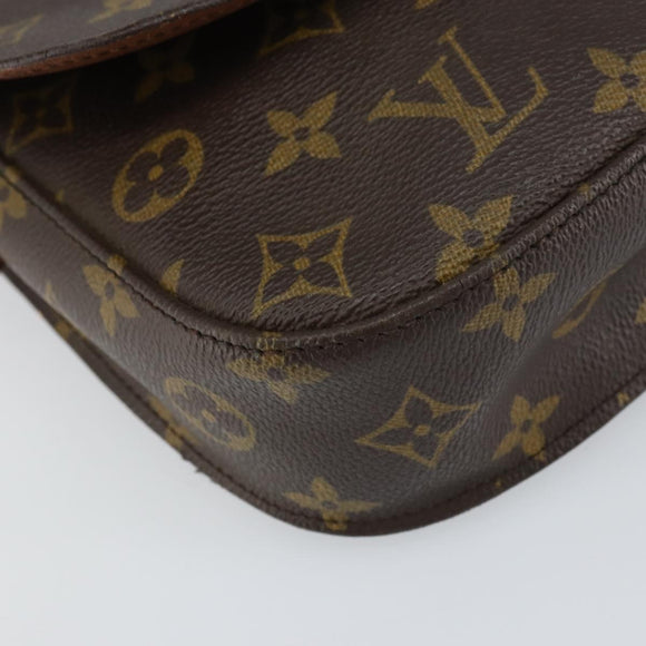 LOUIS VUITTON Monogram Saint Cloud MM Shoulder Bag M51243 LV Auth 158645
