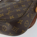 LOUIS VUITTON Monogram Saint Cloud MM Shoulder Bag M51243 LV Auth 158645-17