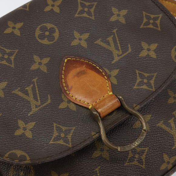 LOUIS VUITTON Monogram Saint Cloud MM Shoulder Bag M51243 LV Auth 158645