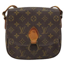 LOUIS VUITTON Monogram Saint Cloud MM Shoulder Bag M51243 LV Auth 158645-13