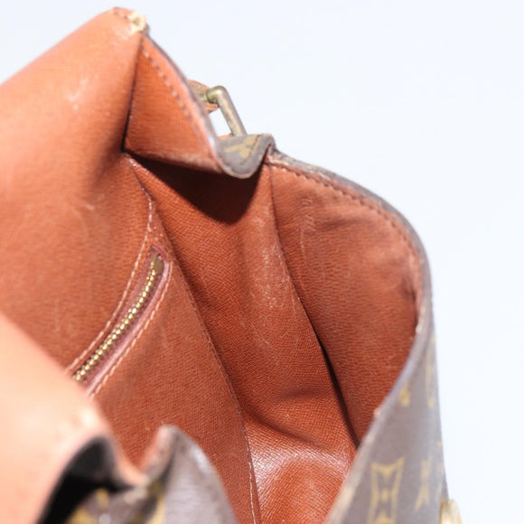LOUIS VUITTON Monogram Saint Cloud MM Shoulder Bag M51243 LV Auth 158645