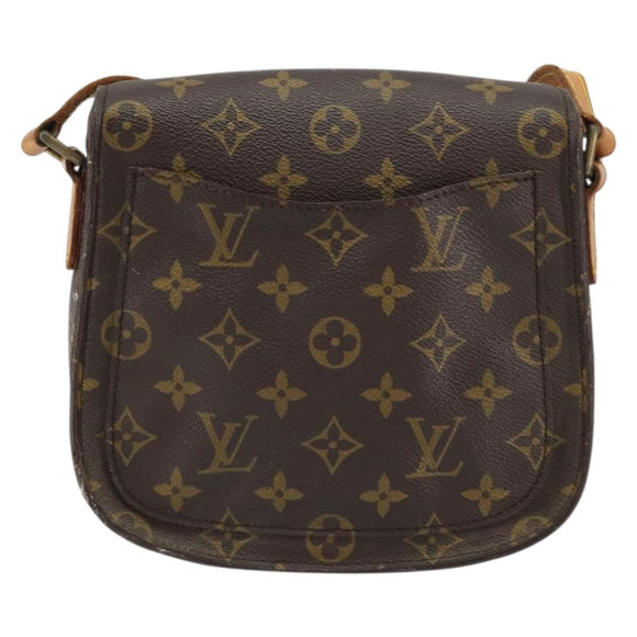 LOUIS VUITTON Monogram Saint Cloud MM Shoulder Bag M51243 LV Auth 158645