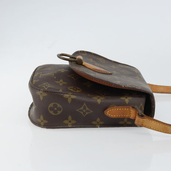 LOUIS VUITTON Monogram Saint Cloud MM Shoulder Bag M51243 LV Auth 158645