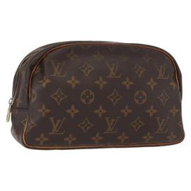 LOUIS VUITTON Monogram Trousse Toilette 25 Clutch Bag M47527 LV Auth 158646