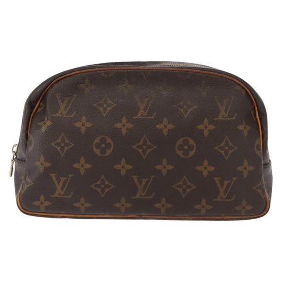 LOUIS VUITTON Monogram Trousse Toilette 25 Clutch Bag M47527 LV Auth 158646