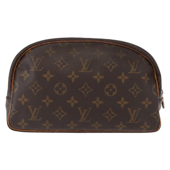 LOUIS VUITTON Monogram Trousse Toilette 25 Clutch Bag M47527 LV Auth 158646