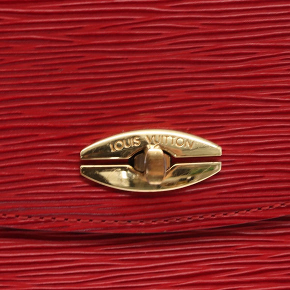 LOUIS VUITTON Epi Malesherbes Hand Bag Red M52377 LV Auth 158649