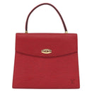 LOUIS VUITTON Epi Malesherbes Hand Bag Red M52377 LV Auth 158649-13