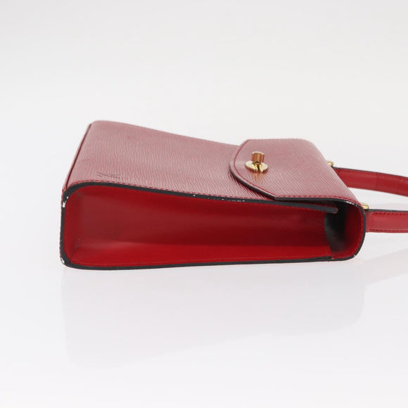 LOUIS VUITTON Epi Malesherbes Hand Bag Red M52377 LV Auth 158649