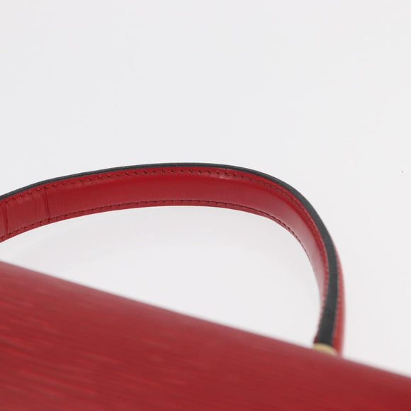LOUIS VUITTON Epi Malesherbes Hand Bag Red M52377 LV Auth 158649