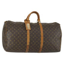 LOUIS VUITTON Monogram Keepall 60 Boston Bag M41422 LV Auth 158652-1