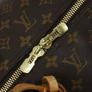 LOUIS VUITTON Monogram Keepall 60 Boston Bag M41422 LV Auth 158652-21