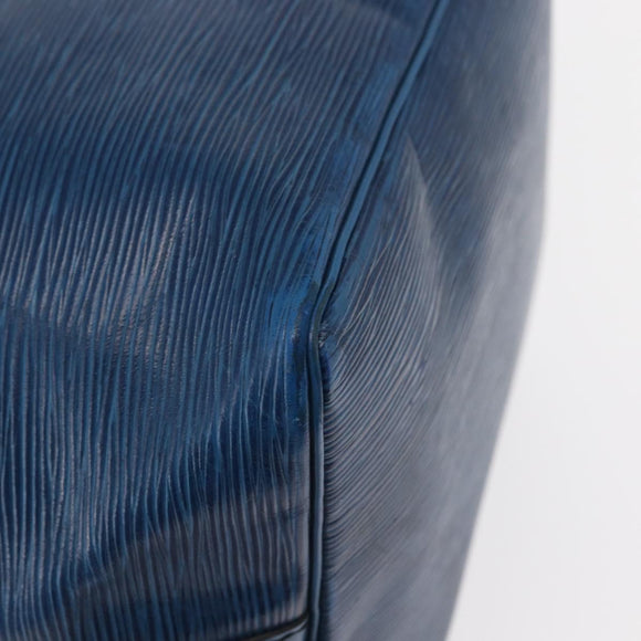 LOUIS VUITTON Epi Petit Noe Shoulder Bag Blue M44105 LV Auth 158656