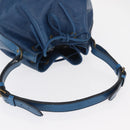 LOUIS VUITTON Epi Petit Noe Shoulder Bag Blue M44105 LV Auth 158656-7