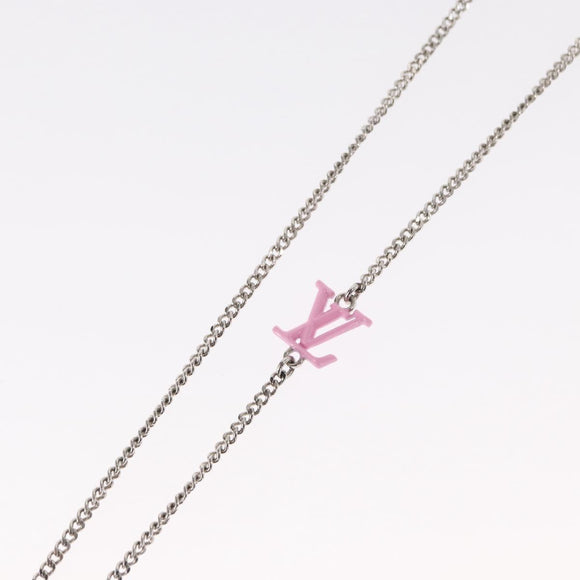 LOUIS VUITTON Collier LV Crazy Animals Necklace metal Green MP3390 Auth 158659M