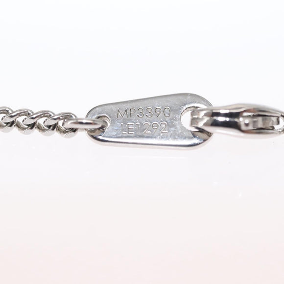 LOUIS VUITTON Collier LV Crazy Animals Necklace metal Green MP3390 Auth 158659M