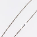 LOUIS VUITTON Pendant Monogram Chain Necklace metal Blue M01507 LV Auth 158660M-17