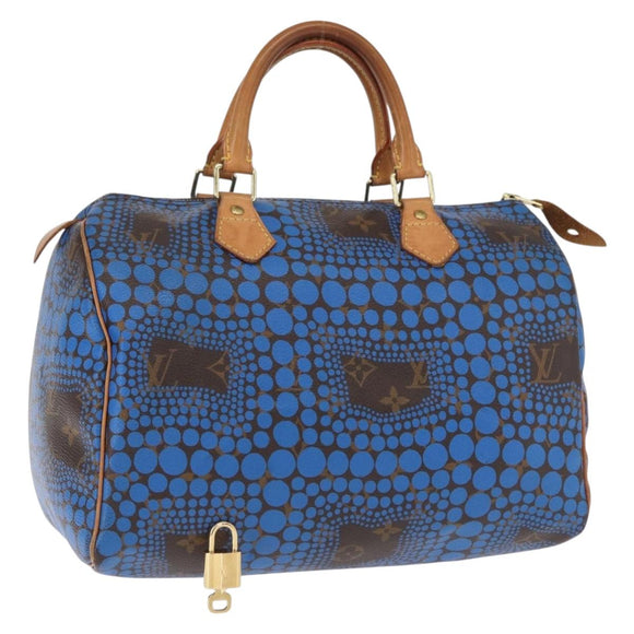 LOUIS VUITTON Monogram Dot Infinity Speedy 30 Hand Bag M40691 LV Auth 158661V