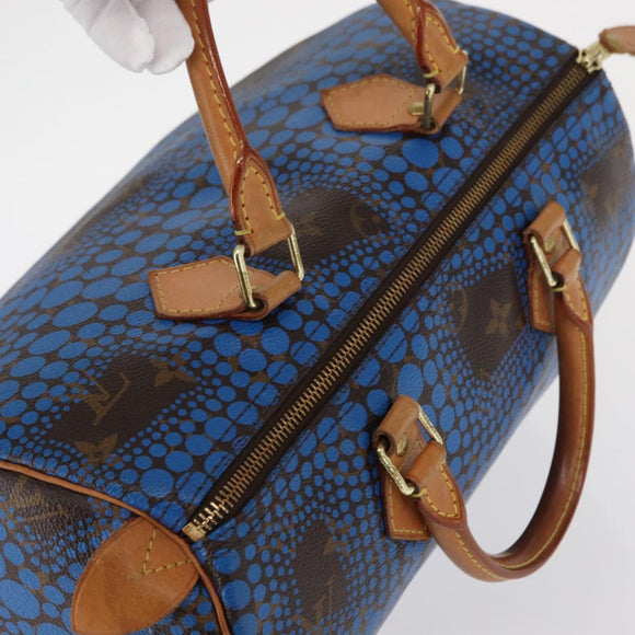 LOUIS VUITTON Monogram Dot Infinity Speedy 30 Hand Bag M40691 LV Auth 158661V