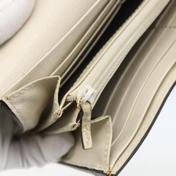 GUCCI GG Marmont Sherry Line Yuko Higuchi Wallet PVC Green 523153 Auth 158662SAM