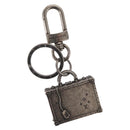 LOUIS VUITTON The President Charm metal Silver M67366 LV Auth 158668SM-1