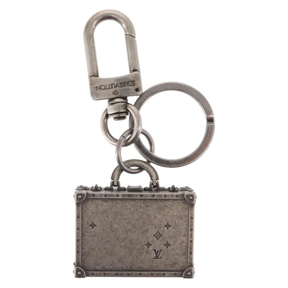 LOUIS VUITTON The President Charm metal Silver M67366 LV Auth 158668SM