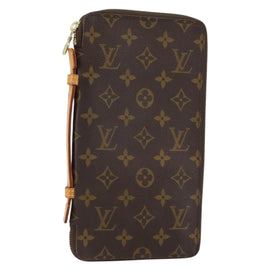 LOUIS VUITTON Monogram Organizer De Voyage Travel Case M60119 LV Auth 158670