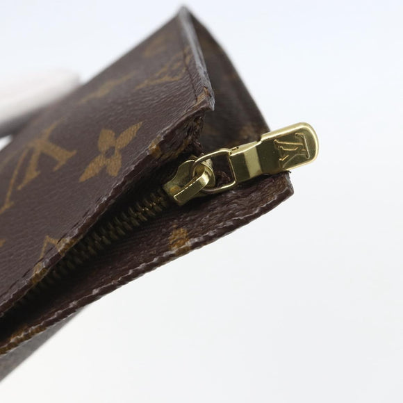 LOUIS VUITTON Monogram Bucket PM Accessory Pouch LV Auth 158671