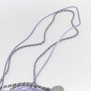 CHANEL Chain Chanel 22 Mini Hand Bag Leather 2way Purple CC Auth 158680SM-16