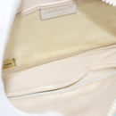 CHANEL Plastic Chain Shoulder Bag Pile Light Blue Silver CC Auth 158681V-9