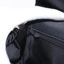 BOTTEGA VENETA INTRECCIATO Shoulder Bag Satin Black Gold Auth 158685-20