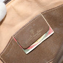 GUCCI GG Supreme Web Sherry Line Bag PVC Beige Gold 904 02 047 Auth 158689-17