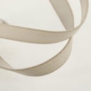 BVLGARI Logo Mania Tote Bag Canvas Leather Beige Silver Auth 158698-8