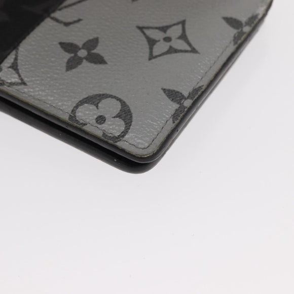 LOUIS VUITTON Monogram Eclipse Split Portefeuille Multipull Wallet M63025 158699