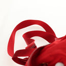 PRADA Backpack Nylon Red Gold Auth 158701V-16