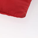 PRADA Shoulder Bag Nylon Red Auth 158704-16