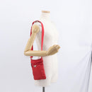 PRADA Shoulder Bag Nylon Red Auth 158704-23