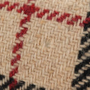 BURBERRY Nova Check Tote Bag Wool Beige Auth 158707V-10