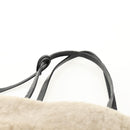 BURBERRY Nova Check Tote Bag Wool Beige Auth 158707V-14