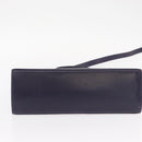 Salvatore Ferragamo Gancini Tote Bag Leather 2way Purple Gold Auth 158711-5