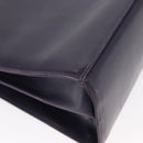 Salvatore Ferragamo Gancini Tote Bag Leather 2way Purple Gold Auth 158711-17