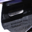 Salvatore Ferragamo Gancini Tote Bag Leather 2way Purple Gold Auth 158711-23