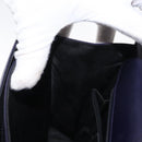 Salvatore Ferragamo Gancini Tote Bag Leather 2way Purple Gold Auth 158711-25