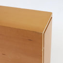 HERMES Large Desk Box Wood Beige Auth 158716M-15