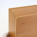 HERMES Large Desk Box Wood Beige Auth 158716M-14