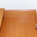 HERMES Desk Box Medium Wood Beige Auth 158717M-15