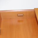 HERMES Desk Box Medium Wood Beige Auth 158717M-16