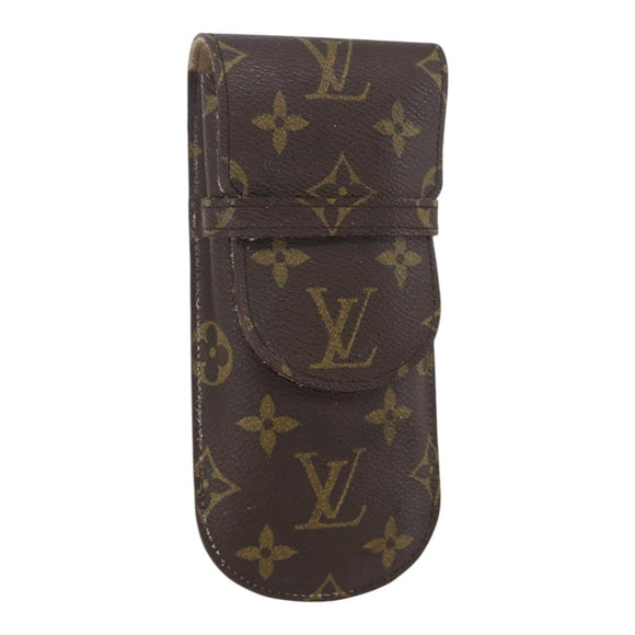 LOUIS VUITTON Monogram Etui Lunette Rabat Glasses Case M62970 LV Auth 158720